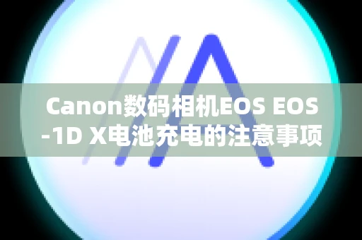 Canon数码相机EOS EOS-1D X电池充电的注意事项